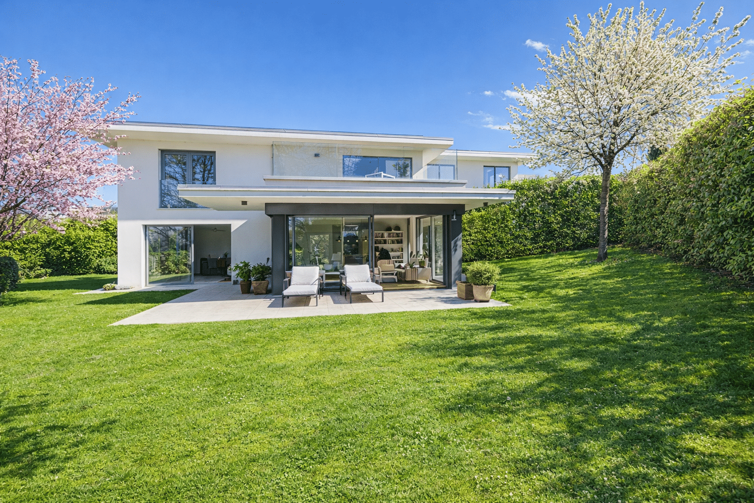 Anières | Superbe villa familiale contemporaine