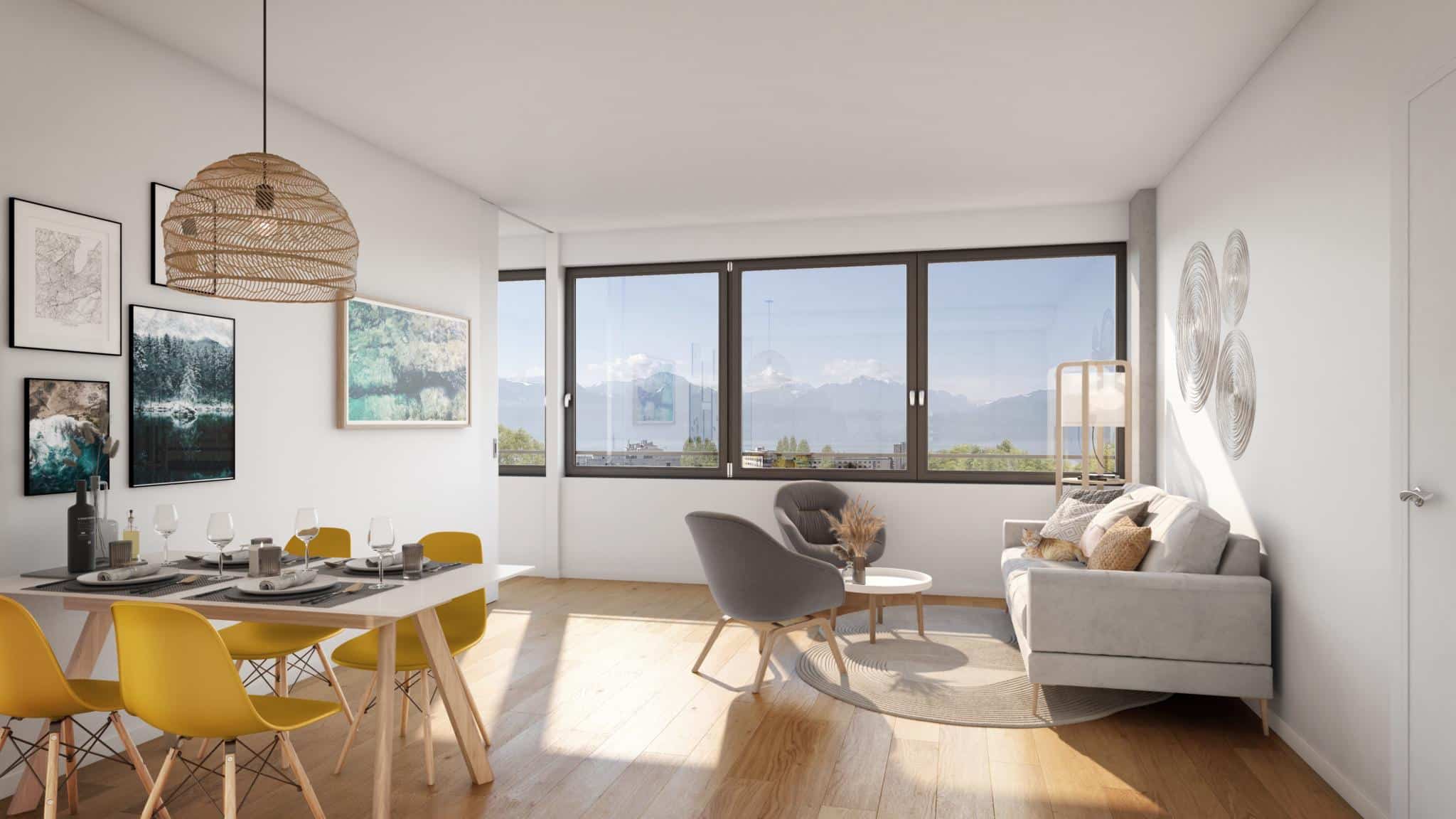 Renens | Appartement 3,5p, 71 m2